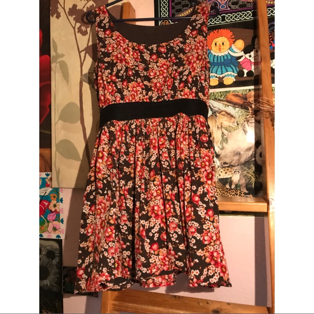 Floral minidress
